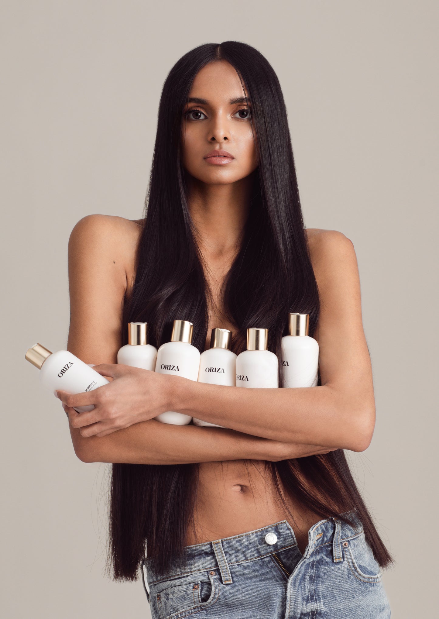 THE RITUAL SET: RICE WATER SHAMPOO, CONDITIONER & HALO HAIR OIL
